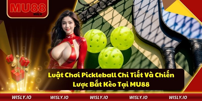 Luật Chơi Pickleball Chi Tiết Và Chiến Lược Bắt Kèo Tại MU88
